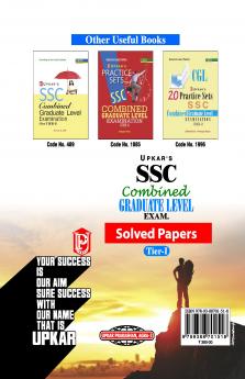 SSC Combined Graduate Level Exam. Solved Papers Tier-I