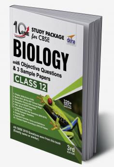 10 in One Study Package for CBSE Biology Class 12 with Objective Questions & 3 Sample Papers 3rd Edition