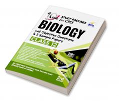 10 in One Study Package for CBSE Biology Class 12 with Objective Questions & 3 Sample Papers 3rd Edition