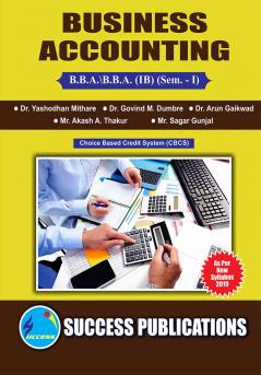 Business Accounting (BBA (IB)BBA SEM-I