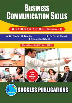 Business Communication Skills (BBA(CA)\BBA (IB)BBA SEM-I