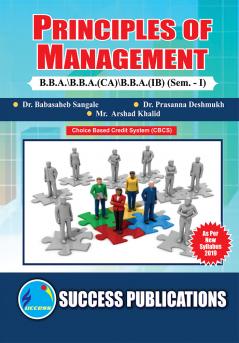Principles of Management (BBA(CA)\BBA (IB)BBA SEM-I