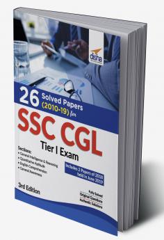 26 Solved Papers (2010-19) for SSC CGL Tier I Exam 3rd Edition