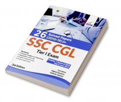 26 Solved Papers (2010-19) for SSC CGL Tier I Exam 3rd Edition
