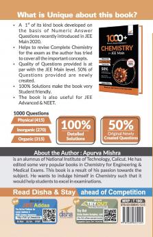 1000+ Numeric Answer Problems in Chemistry for JEE Main