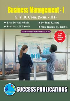 Business ManagementS.Y.B.Com Sem.-III