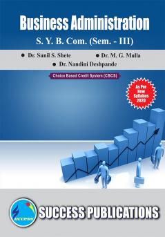 Business AdministrationS.Y.B.Com Sem.-III
