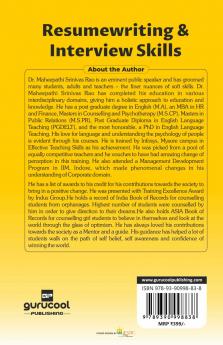 Resume Writing & Interview Skills: Elements to get your Dream