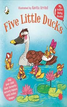 Five little ducks for your Indian baby