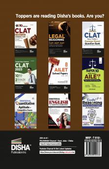 10 Previous Years CLAT & AILET (2013 - 2022) Topic-wise Solved Papers 6th Edition | Common Law Admission Test PYQs | Must for SLAT LLB 2023 Law Exams