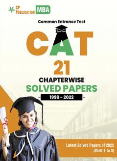 CAT 21 Chapter Wise Solved Papers 1990 - 2022