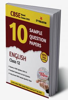 CBSE 10 Sample Question Papers Class 12 English for 2024 Board Exam