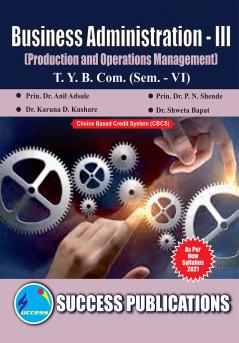 Business Administration III T.Y.B.Com Sem.-VI