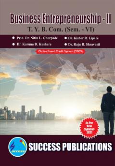 Business Entrepreneurship II T.Y.B.Com Sem.-VI