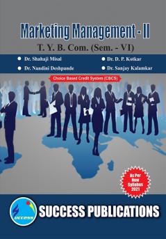 Marketing Management IIT.Y.B.Com Sem.-VI
