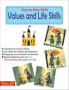 STEP BY STEP SKILLS-Values and Life Skills Colorful Tearable Worksheets