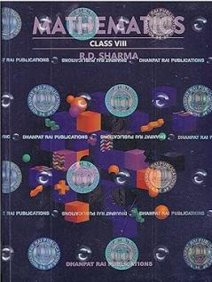 R D Sharma Mathematics Class 8 CBSE 2025-26