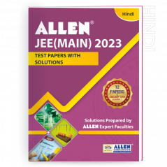 JEE MAIN 2023 Test Papers with Solutions in Hindi (January Session-1)