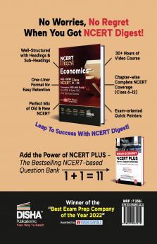 NCERT Digest Economics – Old + New NCERT Class VI – XII Concepts in ONE LINER Format for UPSC & State PSC Civil Services Exams with 30+ Hours Video Course | Notes for a strong IAS Prelims & Mains Foundation | First Book with a seamless integration of Old & New NCERT Books |
