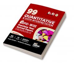 99 Quantitative Aptitude & Data Interpretation Topic-wise Previous Year Solved Papers for IBPS/ SBI/ RRB/ RBI Bank Clerk/ PO Prelim & Main Exams (2010 - 2023) 7th Edition | Quant & DI PYQs for all Bank Exams|