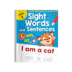 Sight Words and Sentences (Level 1): First Practice Workbook of Most Common Sight Words for Preschool Kids Toddlers with Vocabulary Development Activities [Penguin Early Learning Series]