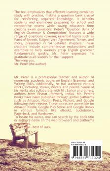 Question Bank of English Grammar &amp; Composition: Learn through Exercises