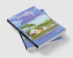 My First Zoo Animals Colouring Book