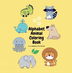 Alphabet Animal Coloring Book