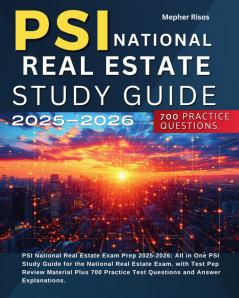 PSI National Real Estate Exam Prep 2025-2026