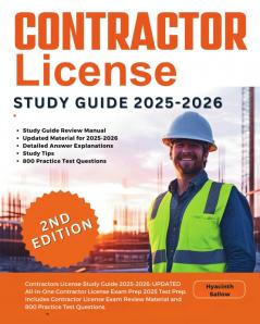 Contractors License Study Guide 2025-2026