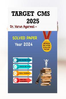 TARGET CMS 2025  : SOLVED PAPER 2024: ENGLISH