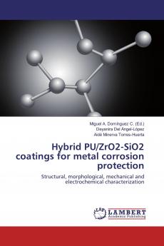 Hybrid PU/ZrO2-SiO2 coatings for metal corrosion protection
