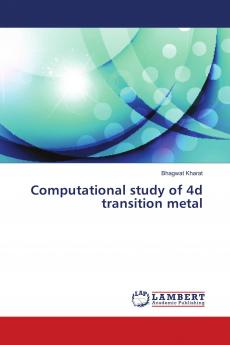 Computational study of 4d transition metal