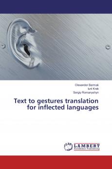 Text to gestures translation for inflected languages