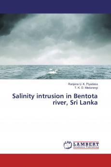 Salinity intrusion in Bentota river Sri Lanka