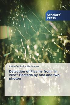 Detection of Flavins from in vivo Bacteria by one and two photon