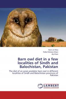 Barn owl diet in a few localities of Sindh and Balochistan Pakistan