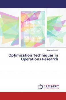 Optimization Techniques in Operations Research