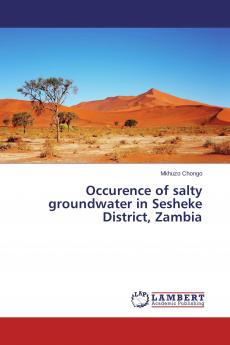 Occurence of salty groundwater in Sesheke District Zambia