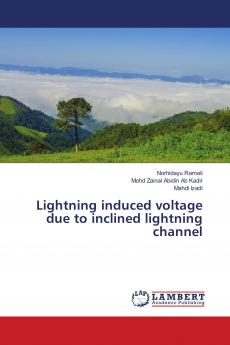 Lightning induced voltage due to inclined lightning channel