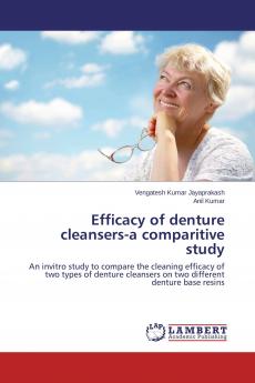 Efficacy of denture cleansers-a comparitive study