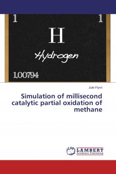 Simulation of millisecond catalytic partial oxidation of methane