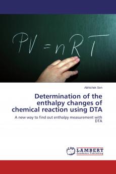 Determination of the enthalpy changes of chemical reaction using DTA