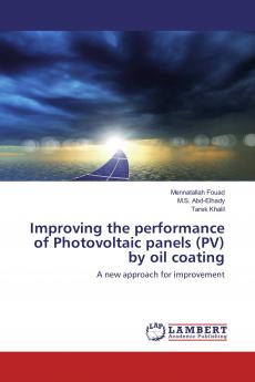 Improving the performance of Photovoltaic panels (PV) by oil coating