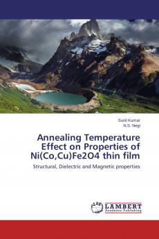 Annealing Temperature Effect on Properties of Ni(CoCu)Fe2O4 thin film