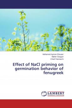 Effect of NaCl priming on germination behavior of fenugreek