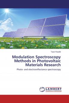 Modulation Spectroscopy Methods in Photovoltaic Materials Research