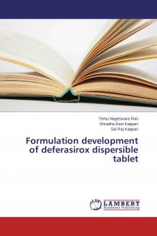 Formulation development of deferasirox dispersible tablet