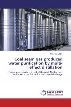 Coal seam gas produced water purification by multi-effect distillation