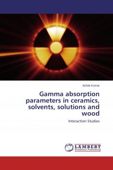 Gamma absorption parameters in ceramics solvents solutions and wood
